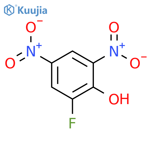 2-Fluoro-4,6-dinitrophenol structure