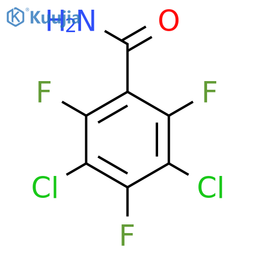 Benzamide, 3,5-dichloro-2,4,6-trifluoro- structure