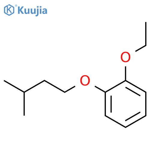 Benzene,1-ethoxy-2-(3-methylbutoxy)- structure