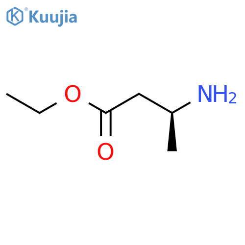 Butanoic acid,3-amino-, ethyl ester, (3S)- structure