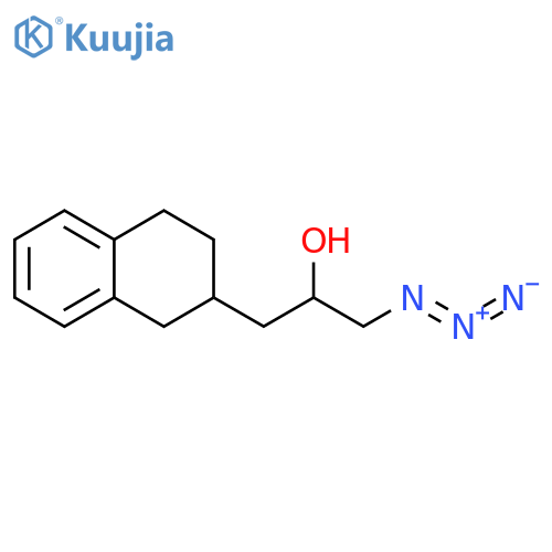 2-Naphthaleneethanol, α-(azidomethyl)-1,2,3,4-tetrahydro- structure
