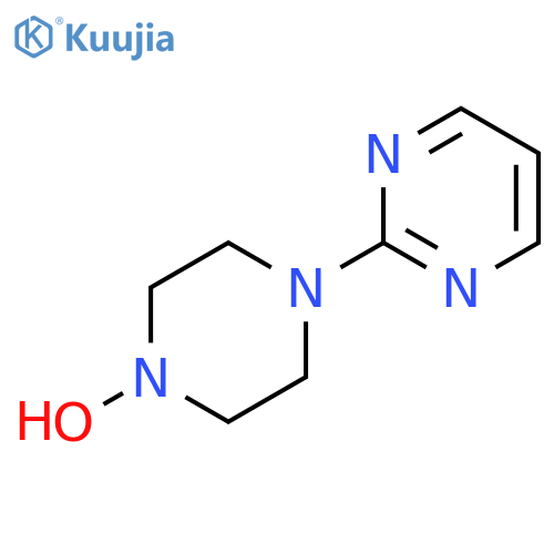 Pyrimidine, 2-(4-hydroxy-1-piperazinyl)- structure