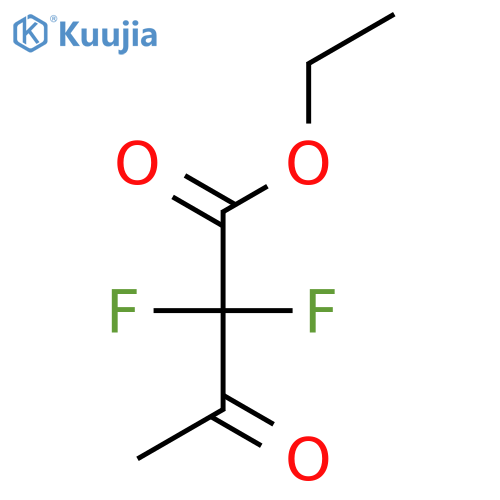 Ethyl 2,2-difluoro-3-oxobutanoate structure