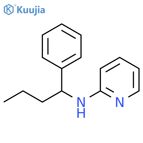 N-(1-Phenylbutyl)-2-pyridinamine structure