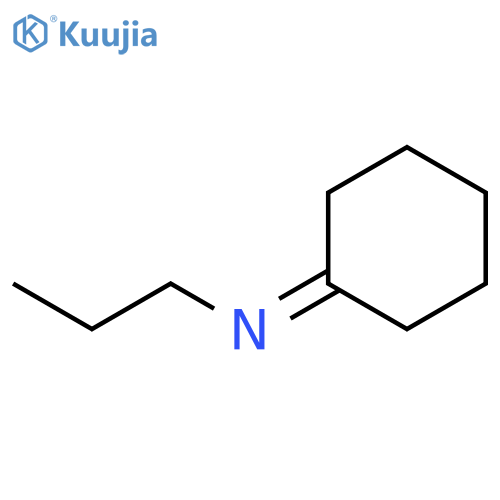 N-cyclohexylidenepropan-1-amine structure
