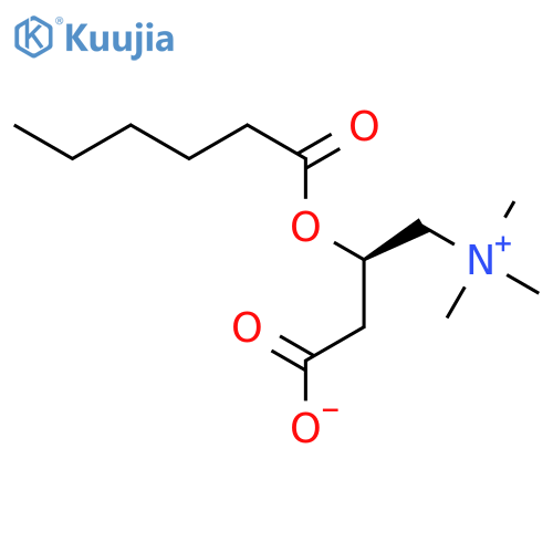 L-Hexanoylcarnitine structure
