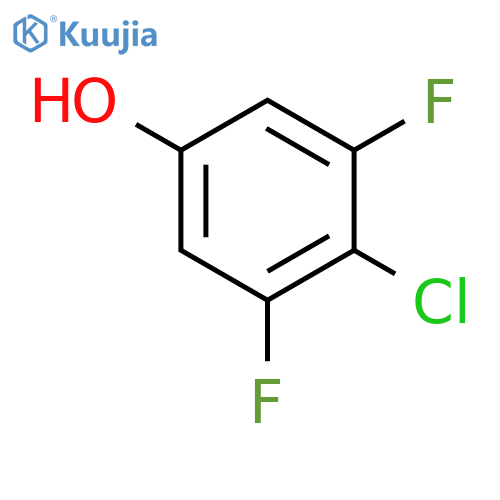 4-CHLORO-3,5-DIFLUOROPHENOL structure