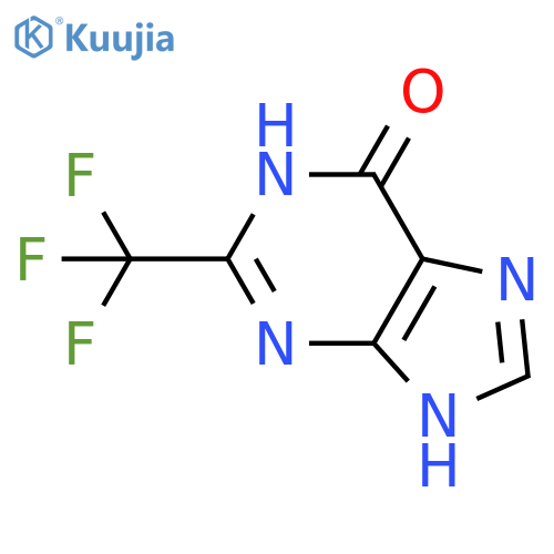 2-(Trifluoromethyl)-9H-purin-6-ol structure