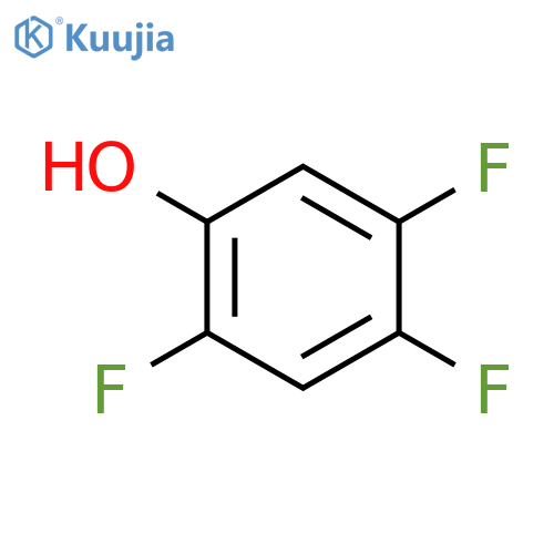 2,4,5-Trifluorophenol structure