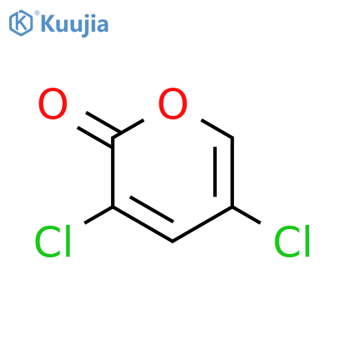 2H-Pyran-2-one, 3,5-dichloro- structure