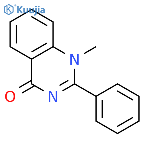1-Methyl-2-phenylquinazolin-4(1H)-one structure