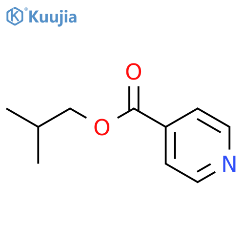 4-Pyridinecarboxylicacid, 2-methylpropyl ester structure