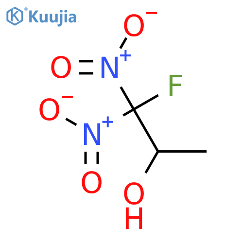 2-Propanol, 1-fluoro-1,1-dinitro- structure