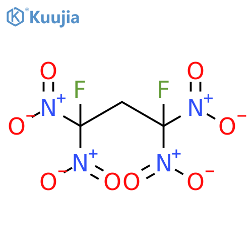 Propane, 1,3-difluoro-1,1,3,3-tetranitro- structure