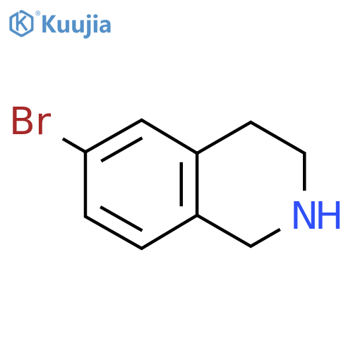 6-Bromo-1,2,3,4-tetrahydroisoquinoline structure