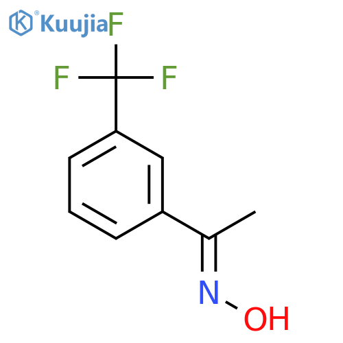 Ethanone, 1-[3-(trifluoromethyl)phenyl]-, oxime, (1E)- structure