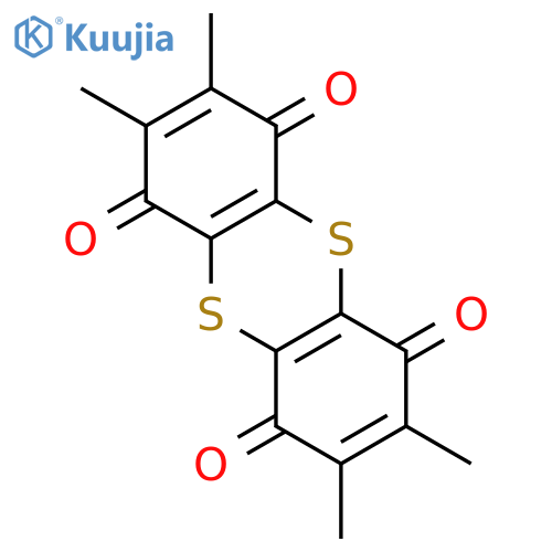 1,4,6,9-Thianthrenetetrone,2,3,7,8-tetramethyl- structure