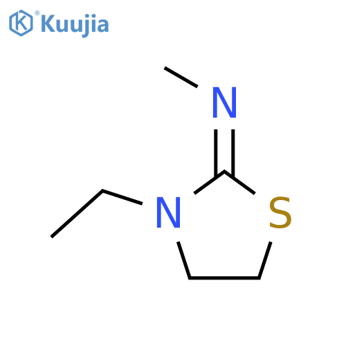 Methanamine,N-(3-ethyl-2-thiazolidinylidene)- structure