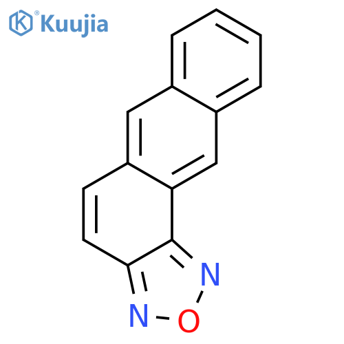 Anthra[1,2-c][1,2,5]oxadiazole(6CI,8CI,9CI) structure
