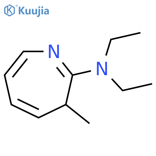 3H-Azepin-2-amine, N,N-diethyl-3-methyl- structure