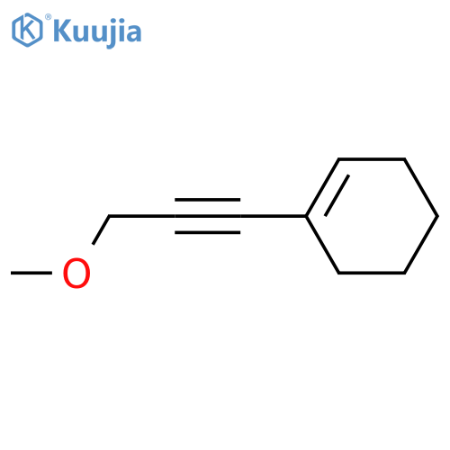 Cyclohexene,1-(3-methoxy-1-propyn-1-yl)- structure