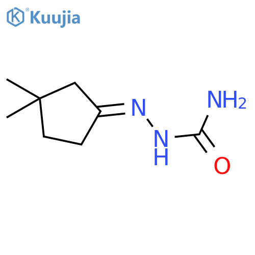 Hydrazinecarboxamide, 2-(3,3-dimethylcyclopentylidene)- structure