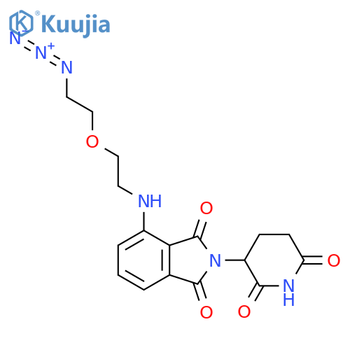 Pomalidomide-PEG1-C2-N3 structure