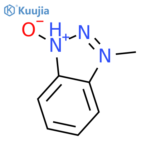 1H-BENZOTRIAZOLE, 1-METHYL-, 3-OXIDE structure
