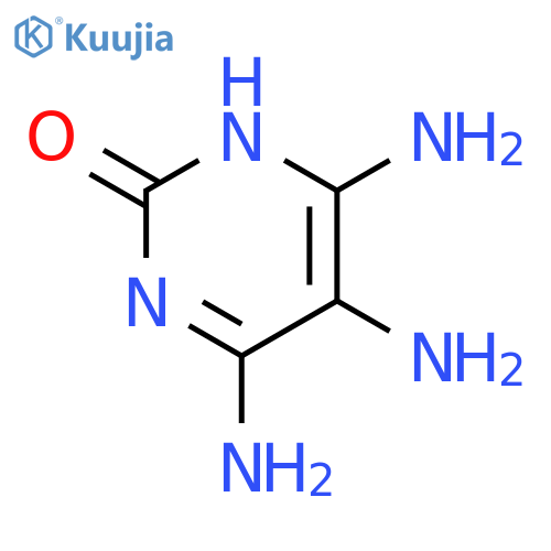4,5,6-triamino-1,2-dihydropyrimidin-2-one structure