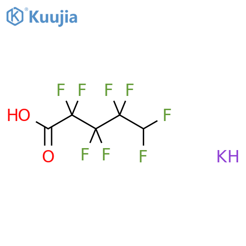 Potassium 5H-octafluoropentanoate structure