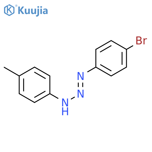 (1E)-1-(4-Bromophenyl)-3-(4-methylphenyl)triaz-1-ene structure