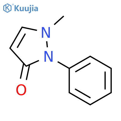 3H-Pyrazol-3-one, 1,2-dihydro-1-methyl-2-phenyl- structure