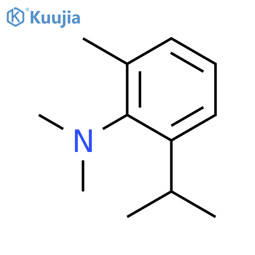 2-Isopropyl-N,N,6-trimethylaniline structure