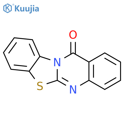 12H-[1,3]benzothiazolo[2,3-b]quinazolin-12-one structure