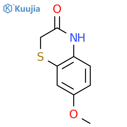 7-Methoxy-1,4-benzothiazin-3-one structure