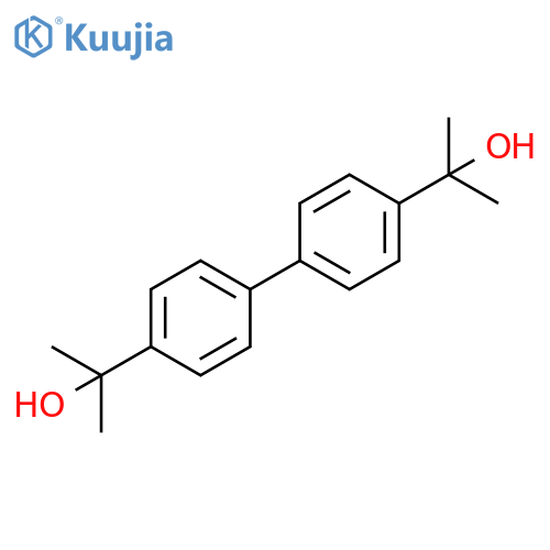 [1,1'-Biphenyl]-4,4'-dimethanol, α4,α4,α4',α4'-tetramethyl- structure