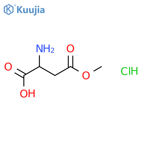 D-Aspartic Acid 4-Methyl Ester Hydrochloride structure