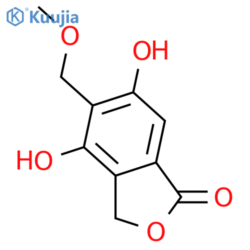 4,6-Dihydroxy-5-methyl-1(3H)-isobenzofuranone; 1'-Methoxy structure