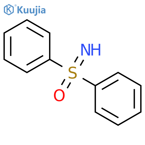 Sulfoximine,S,S-diphenyl- structure