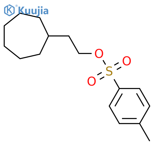 2-Cycloheptylethyl 4-methylbenzene-1-sulfonate structure