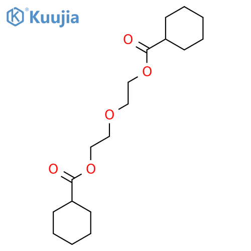 2-[2-(Cyclohexanecarbonyloxy)ethoxy]ethyl cyclohexanecarboxylate structure