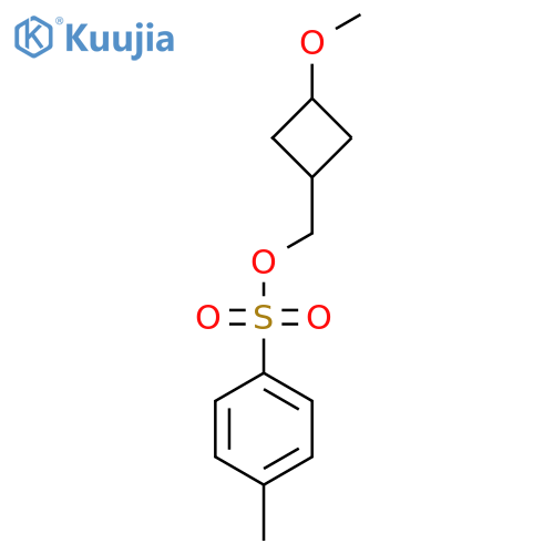 (3-Methoxycyclobutyl)methyl 4-methylbenzene-1-sulfonate structure