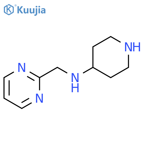 N-(2-Pyrimidylmethyl)piperidin-4-amine structure