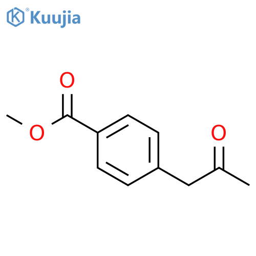 4-(2-Oxo-propyl)-benzoic Acid methyl ester structure