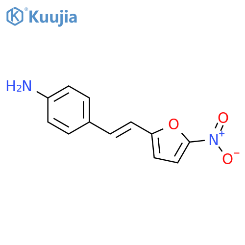 Benzenamine, 4-[2-(5-nitro-2-furanyl)ethenyl]- structure