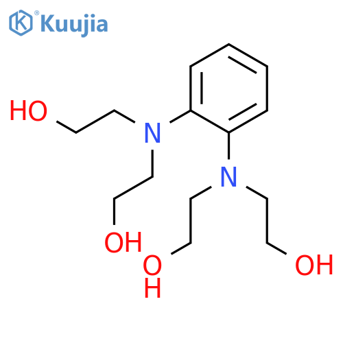 Ethanol,2,2',2'',2'''-(1,2-phenylenedinitrilo)tetrakis- (9CI) structure