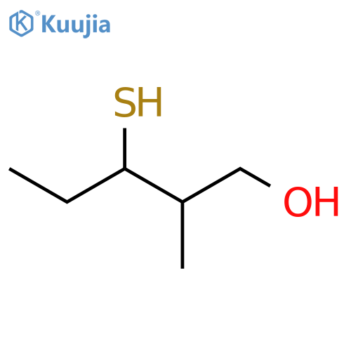 3-Mercapto-2-methylpenta-1-ol structure