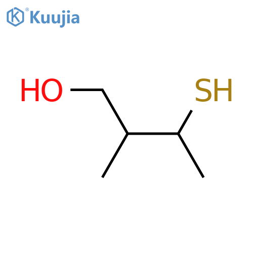 3-Mercapto-2-methyl butanol structure