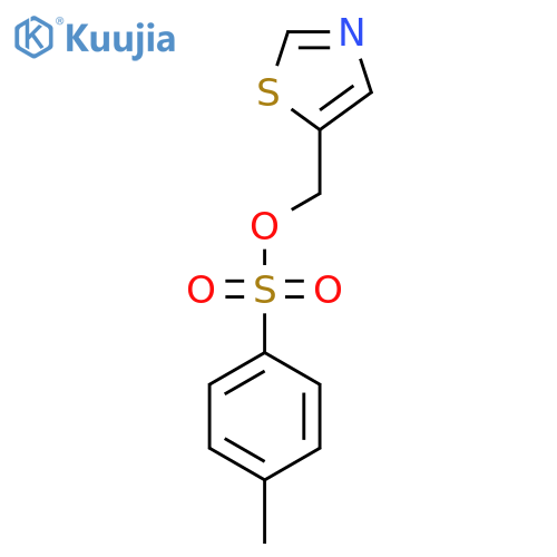 (1,3-Thiazol-5-yl)methyl 4-methylbenzene-1-sulfonate structure