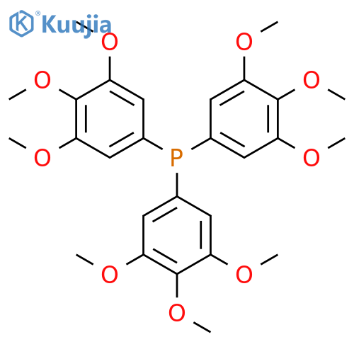 Phosphine, tris(3,4,5-trimethoxyphenyl)- structure